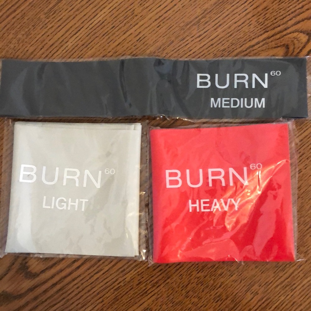 NWOT!!  BURN60 RESISTANCE BANDS